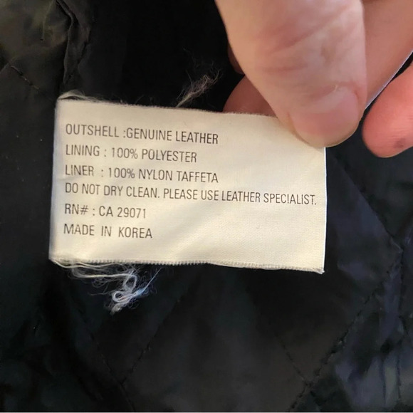 Vintage‎ Rhyno men’s  leather armoured motorcycle jacket in size 44 - Picture 15 of 16